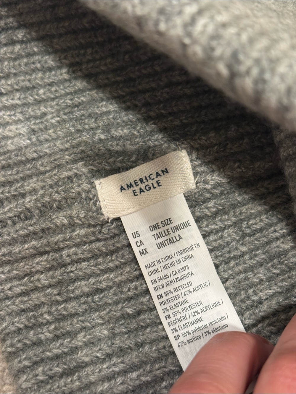 American Eagle Gray Beanie